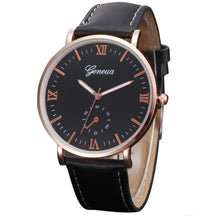 Mens Watch Retro PU Leather Band Analog Alloy Quartz Wrist Watches Casual Dress Watch relogios masculino IMY66