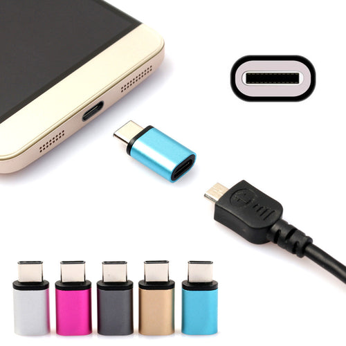 Micro USB to USB 3.1 Type-C USB Data Adapter for Oneplus Two 2 12'' For MacBook IMY66