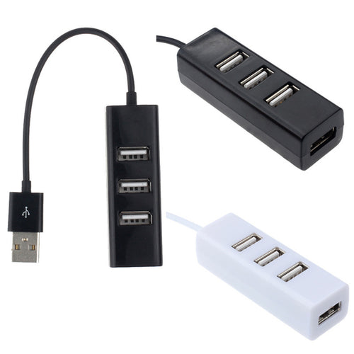 Mini USB 2.0 Hi-Speed 4-Port Splitter Hub Adapter For PC Computer IMY66