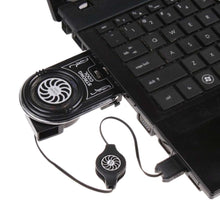 Mini USB Cooler Air Extracting Cooling Pad Fan For Laptop IMY66