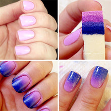 Nail Art Sponge Polish Stamping Stamper Gradient Sticker Cleaning Brushes Nail Decorating Sponge Nail Art Equipment Tool IMY66