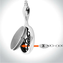 Necklace Stainless Steel Pendant Sleep Fitness Monitor For Misfit Shine IMY66