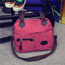 Neutral Vintage Style Women Men Canvas Satchel Shoulder Messenger Crossbody Casual Bag bolsa feminina IMY66