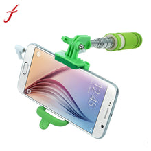 14-60cm Mini Extendable Sponge Handheld Fold Self-portrait Selfie Stick Holder Monopod For Smartphone IMY66