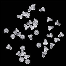 144 Pieces Small Transparent Rubber Earring Safety Backs Safety For Fish Hook Earrings Women Jewelry Accessories IMY66