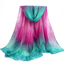 180cmx100cm from india promotion Women Lady Meteor Shower Pattern Shawl Wrap Wraps Scarf Scarves IMY66