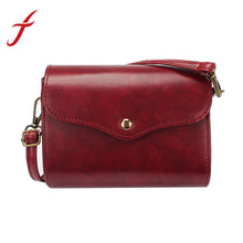 Women Lady Simple Style PU Leather Crossbody Bag Messenger Handbag Shoulder Bag Tote Satchel Body IMY66