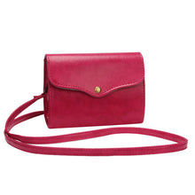 Women Lady Simple Style PU Leather Crossbody Bag Messenger Handbag Shoulder Bag Tote Satchel Body IMY66