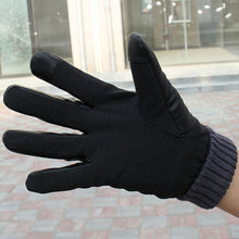 Anti Slip Men Thermal Windproof Outdoor Driving s Faux Leather Touch Screen Gloves For Mobile Phone IMY66