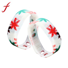 Dress Watches Women Ladies Printed Rubber Bracelet LED Date Time s Digital Wrist Watch reloj Clock As IMY66