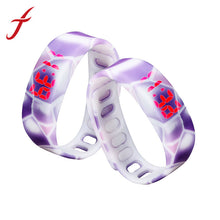 Dress Watches Women Ladies Printed Rubber Bracelet LED Date Time s Digital Wrist Watch reloj Clock As IMY66