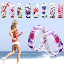 Dress Watches Women Ladies Printed Rubber Bracelet LED Date Time s Digital Wrist Watch reloj Clock As IMY66