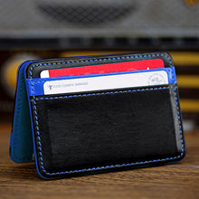 Luxury Mini Neutral Magic Billfold Clamp Faux Leather Wallet Purse Money Clip Wallet 8 Colors IMY66