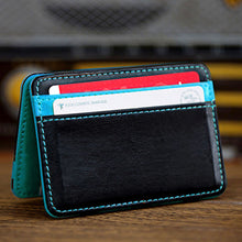 Luxury Mini Neutral Magic Billfold Clamp Faux Leather Wallet Purse Money Clip Wallet 8 Colors IMY66