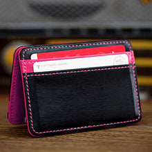 Luxury Mini Neutral Magic Billfold Clamp Faux Leather Wallet Purse Money Clip Wallet 8 Colors IMY66