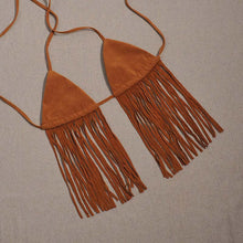 Sexy Crop Top Women Tassel Bralette Bikini Halter Strappy Bra Cami Tank Top Cropped Vest Sexy Beachwear IMY66