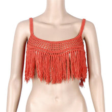Women Halter Neck Tops Sexy Crochet Knit Crop Top Cropped Lace Camisole Backless Crochet Top tops femme IMY66