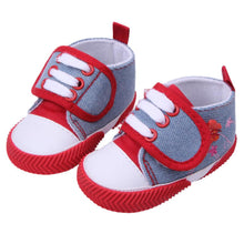 lovely Baby Boy Girls Kids Soft Sole Crib Warm Walker canvas Shoes soft sole baby shoes for girls 0-18 months IMY66