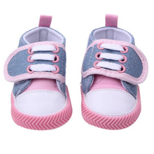 lovely Baby Boy Girls Kids Soft Sole Crib Warm Walker canvas Shoes soft sole baby shoes for girls 0-18 months IMY66