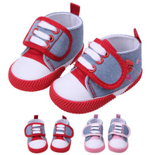 lovely Baby Boy Girls Kids Soft Sole Crib Warm Walker canvas Shoes soft sole baby shoes for girls 0-18 months IMY66