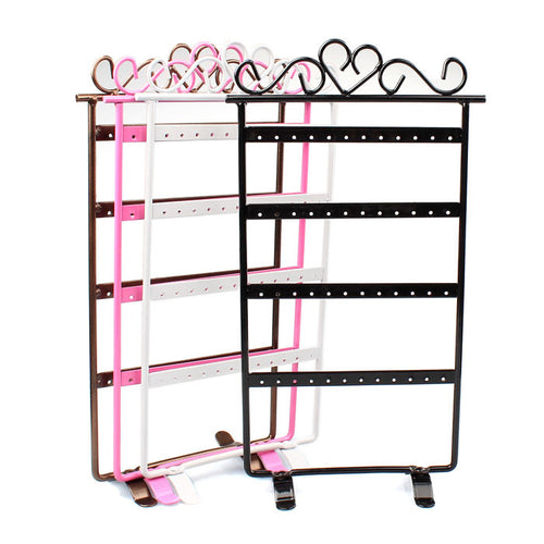 48 Hole Earrings Jewelry Display Rack Metal Stand Holder Showcase IMY66