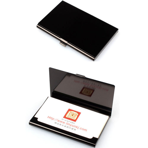Business Card Creative Aluminum Holder Metal Box Cover Credit Business Card Wallet Porte Carte IMY66