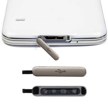 Cell Phone Case USB Waterproof Charging Port Cover For Samsung Galaxy S5 I9600 G900 IMY66