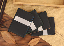 Mens Purse Faux Leather Magic Credit Card ID Holder Money Clip Wallet IMY66