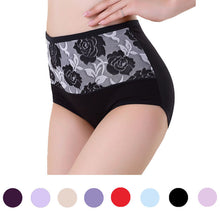 High Waist Cotton Women Briefs Sexy Healthy Body Shaper Panties Underwear Plus Size L-XXL IMY66