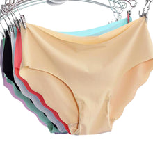 Women Invisible Underwear Thong Cotton Spandex Gas Seamless Crotch Briefs IMY66