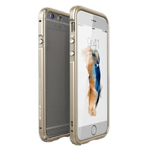 Luxury Aluminum Metal Frame + PC Clear Cell Phone Back Case Cover for iPhone 6S Plus 5.5Inch IMY66