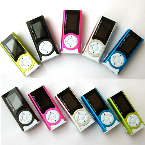 Shiny Mini USB Clip LCD Screen MP3 Media Player Support 16GB Micro SD IMY66