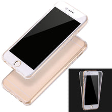 TPU Phone Case Shockproof Hybrid Back Front Rubber Clear Cover Case For iPhone 6S Plus Lowest Price IMY66