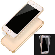TPU Phone Case Shockproof Hybrid Back Front Rubber Clear Cover Case For iPhone 6S Plus Lowest Price IMY66