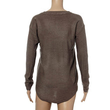 Vintage Womens Casual V Neck Long Sleeve Knitted Sweaters Pullover Loose Jumper Pull Femme IMY66