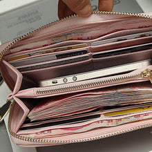 Clutch Wallet Ladies Women PU Leather Purse Long Small Bag For Womens Solid Color Card Holder IMY66