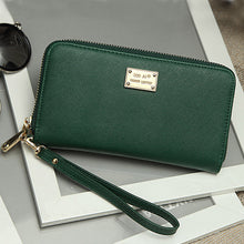 Clutch Wallet Ladies Women PU Leather Purse Long Small Bag For Womens Solid Color Card Holder IMY66