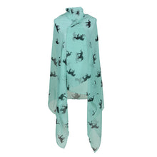 Mini Horse Animal Printed Scarf Women Ladies Long Viscose Cotton Scarves Shawl Wraps For Women IMY66