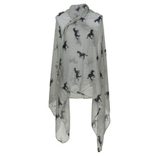 Mini Horse Animal Printed Scarf Women Ladies Long Viscose Cotton Scarves Shawl Wraps For Women IMY66