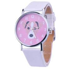 Cartoon Dress Watches For Women Girls Vogue PU Leather Band Analog Quartz Wrist Watches Relogios feminino Clock IMY66
