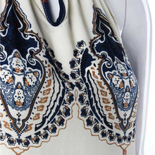 Casual Dress Women Chiffon Dress vestido robe Sexy Sleeveless Flower Printed Party Loose Mini Dress Plus Size IMY66