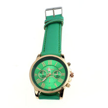 Casual Watch Women Dress Watches Roman PU Leather Quartz WristWatch For Women Men relogio masculino erkek kol saati IMY66