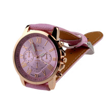 Casual Watch Women Dress Watches Roman PU Leather Quartz WristWatch For Women Men relogio masculino erkek kol saati IMY66