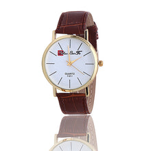 Classic Luxury Woman s Watches Faux Leather Quartz Wrist Watch relojio hombre masculino Clock Hours IMY66