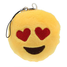 Cute Small Pendant Emoji Smiley Emoticon Amusing Key Chain Soft Toy Pendant Bag Accessory IMY66