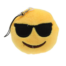 Cute Small Pendant Emoji Smiley Emoticon Amusing Key Chain Soft Toy Pendant Bag Accessory IMY66