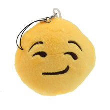 Cute Small Pendant Emoji Smiley Emoticon Amusing Key Chain Soft Toy Pendant Bag Accessory IMY66