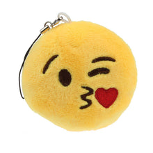 Cute Small Pendant Emoji Smiley Emoticon Amusing Key Chain Soft Toy Pendant Bag Accessory IMY66
