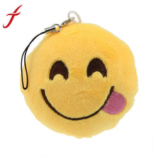 Cute Small Pendant Emoji Smiley Emoticon Amusing Key Chain Soft Toy Pendant Bag Accessory IMY66