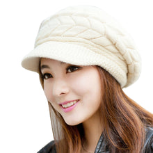 Women Hat Skullies Beanies Knitted Hats Rabbit Fur Cap Women's Hats IMY66
